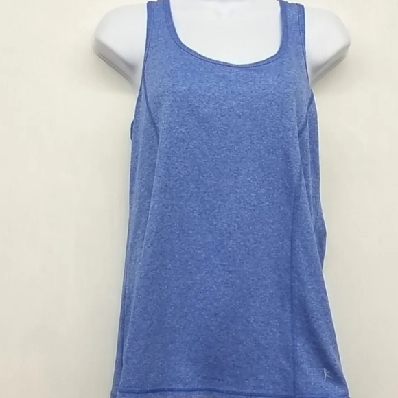 Danskin Now Womens Blue Althletic Top Dri-More Racerback  Size M(8-10) - Picture 3 of 11